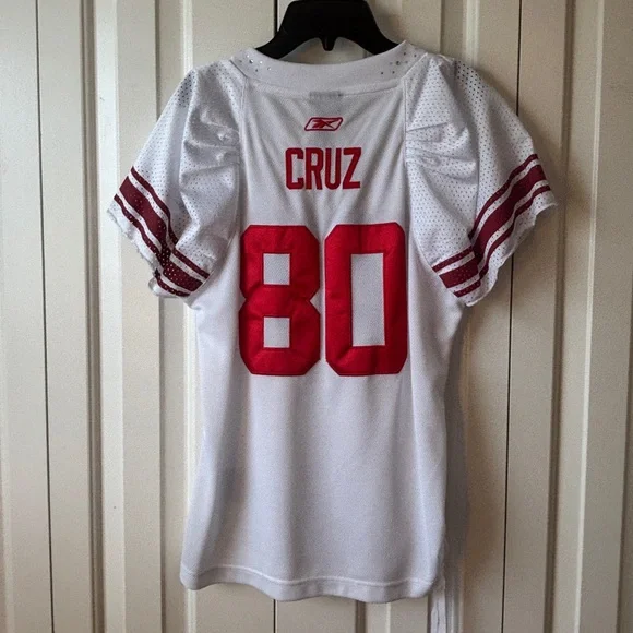 Reebok NFL Giants Cruz Jersey with Rhinestone Accents - Picture 2 of 7